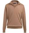 BK547 4567 Brook Taverner Copenhagen 1/4 Zip Jumper Oatmeal colour image